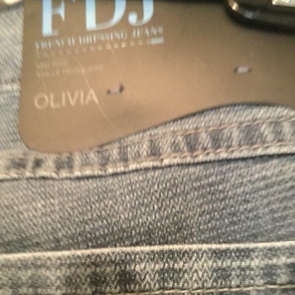 New with tags FDJ cropped wide leg jeans - Picture 5 of 8